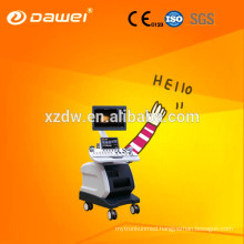 hospital use trolley ultrasound cheap price color doppler ecografos with free hand 3d & 4D USG price